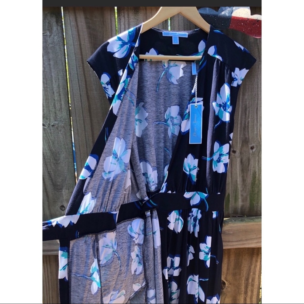 NWT Draper James Floral knot dress M - Picture 4 of 8